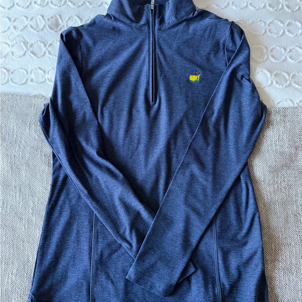 The Masters Women’s Magnolia Lane Tech 1/4 Zip, Navy, Small